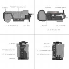 Additional picture of SmallRig 4422 Cage Kit for Sony Alpha 7 C II / Alpha 7 CR
