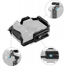 Additional picture of SmallRig 4824 HawkLock Quick Release Cage for Panasonic LUMIX GH7 / GH6