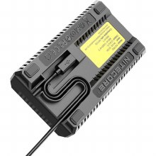 Additional picture of Nitecore FX2 PRO Dual Charger for Fujifilm NP-T125