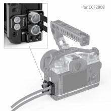 Additional picture of SmallRig HDMI and USB Type-C Cable Clamp for FUJIFILM X-T4 Cages BSC2809