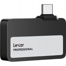 Additional picture of Lexar SL400 1TB Professional GO Portable SSD with Hub (Black)