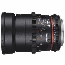 Additional picture of Samyang  35mm T1.5 VDSLR AS UMC Lens for Canon EF