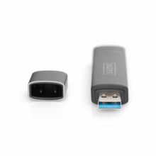 Additional picture of Digitus Dual Card Reader Hub USB-C / USB 3.0 OTG
