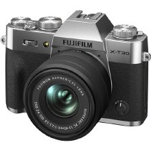 Additional picture of Fujifilm X-T30 Mark II Silver Camera with XC 15-45mm OIS PZ Lens