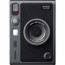 Additional picture of Fujifilm Instax Mini EVO Dark Silver Hybrid Camera + Mini Printer (Limited 90th Anniversary Bundle)