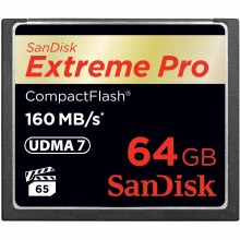 Additional picture of Sandisk  64GB CompactFlash (CF) Extreme Pro 160MB/s Card