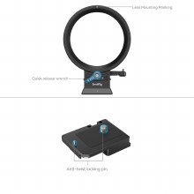 Additional picture of SmallRig 4300 Rotatable Horizontal-to-Vertical Mount Plate Kit for Canon EOS R6 Mark II, R6，R5，R5C