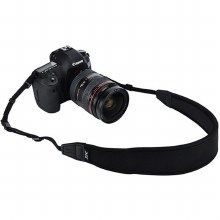 Additional picture of JJC NS-CBK Black Professional Neck Strap