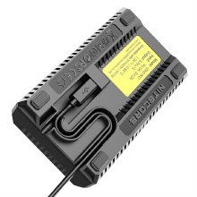 Additional picture of Nitecore USN3 PRO Double Battery Charger for Sony NP-F Series