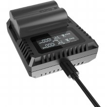 Additional picture of Nitecore FX3 Dual Charger for Fujifilm NP-W235