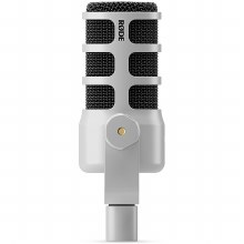 Additional picture of Rode PodMic USB Versatile Dynamic Broadcast Microphone (White)