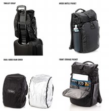 Additional picture of Tenba Fulton V2 10L All Weather Backpack - Black/Black Camo