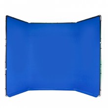 Additional picture of Manfrotto Chroma Key FX 4x2.9m Background Kit Blue MLBG4301KB