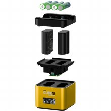 Additional picture of Hahnel ProCUBE 3 Dual Battery Charger for Nikon
