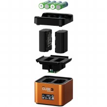 Additional picture of Hahnel ProCUBE 3 Dual Battery Charger for Sony