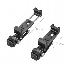Additional picture of SmallRig 4382 Metal Phone Holder with Cold Shoe Mount
