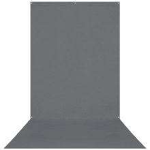 Additional picture of Westcott X-Drop 3-Pack Backdrop Kit with Stand (1.5 x 3.7m) [5' X 12'] (White, Grey, Black)