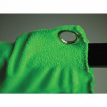 Additional picture of Westcott Wrinkle-Resistant Backdrop (2.7 x 6.1m) [9' x 20'] - Green Screen