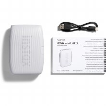 Additional picture of Fujifilm Instax Mini Link 3 Clay White Instant Photo Printer
