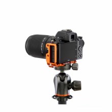 Additional picture of 3 Legged Thing Zayla-C L-Bracket for Nikon Z 50 Cameras - Copper (Orange)