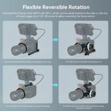 Additional picture of SmallRig Mini Follow Focus F40