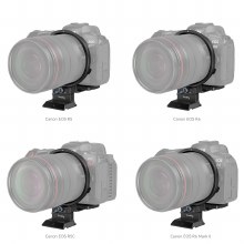 Additional picture of SmallRig 4300 Rotatable Horizontal-to-Vertical Mount Plate Kit for Canon EOS R6 Mark II, R6，R5，R5C