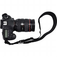 Additional picture of JJC NS-CBK Black Professional Neck Strap