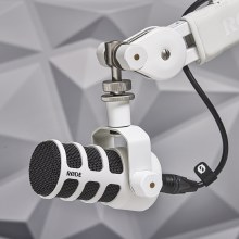 Additional picture of Rode PodMic Dynamic Broadcast Microphone (White)