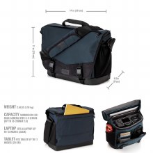 Additional picture of Tenba DNA 13 DSLR Messenger Bag - Blue