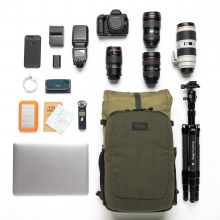 Additional picture of Tenba Fulton V2 16L All Weather Backpack - Tan/Olive