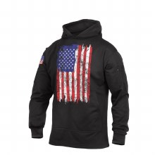 Rothco US Flag Concealed Carry Hoodie- L
