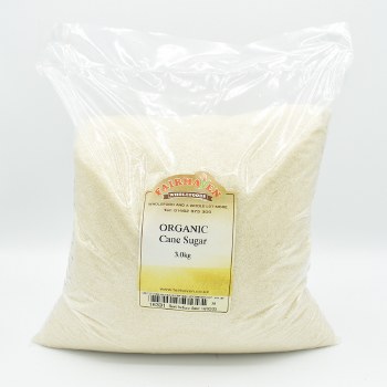Fairhaven Wholefoods Organic Cane Sugar 3000g
