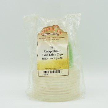Fairhaven Wholefoods 10 Bio-degradable Cold Cups