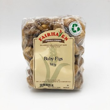 Fairhaven Wholefoods Baby Figs 500g