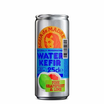 Agua de Madre Water Kefir Pink Grapefruit & Lime