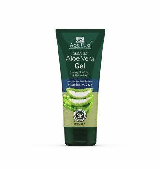 Aloe Pura Organic Aloe Vera Gel + Vit A C & E 200ml