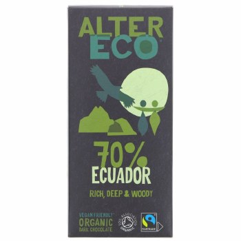Altereco Organic Ecuador 70% Dark Chocolate