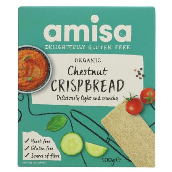 Amisa Organic Chestnut Crispbread 100g