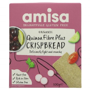 Amisa Quinoa Fibre Plus Crispbread