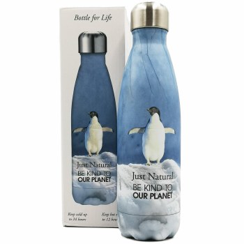 Stainless Steel Drink Bottle Penguin