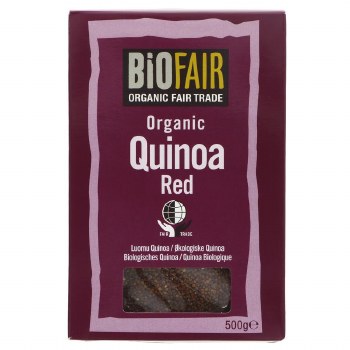 Biofair Organic Fairtrade Red Quinoa