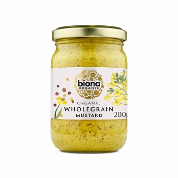 Biona Organic Wholegrain Mustard 200g