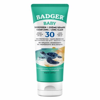 Badger Baby Sunscreen Clear Zinc SPF 30