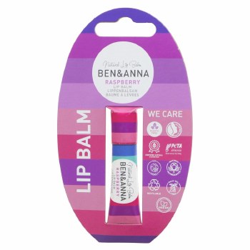 Ben & Anna Raspberry Lip Balm