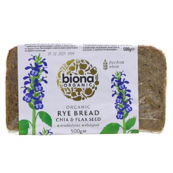 Biona Organic Rye Chia Flax Bread