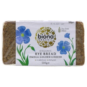 Biona Organic Rye Bread Omega 3