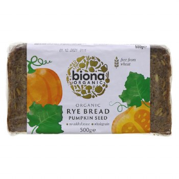Biona Organic Rye Bread Pumpkinseed