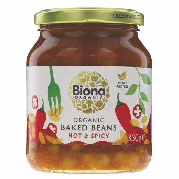 Biona Organic Baked Beans Hot & Spicy