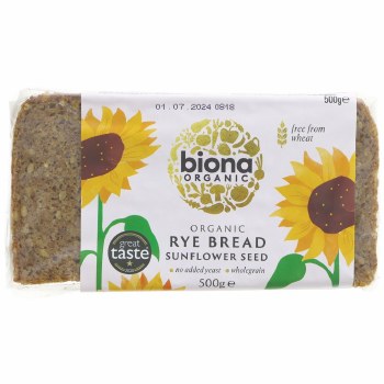 Biona Organic Rye Bread Sunflower