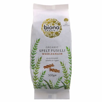 Biona Organic Wholewheat Spelt Fusili